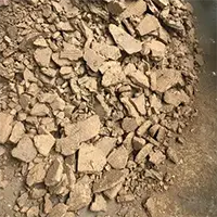 Dry material recovery: recovery of the cake and clarified filtrate.