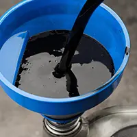 Waste engine oil