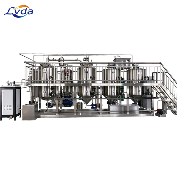 Edible oil refining equipment