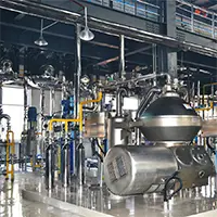 Fat extraction, oil residue separation and animal fat melting production line
